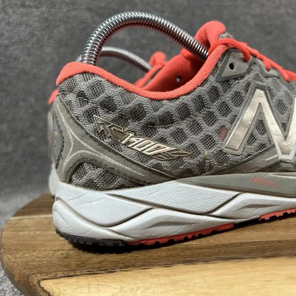 New Balance W1400GC2 Women’s Sz 9.5 Gray Coral Athletic Trail Running Shoes Used